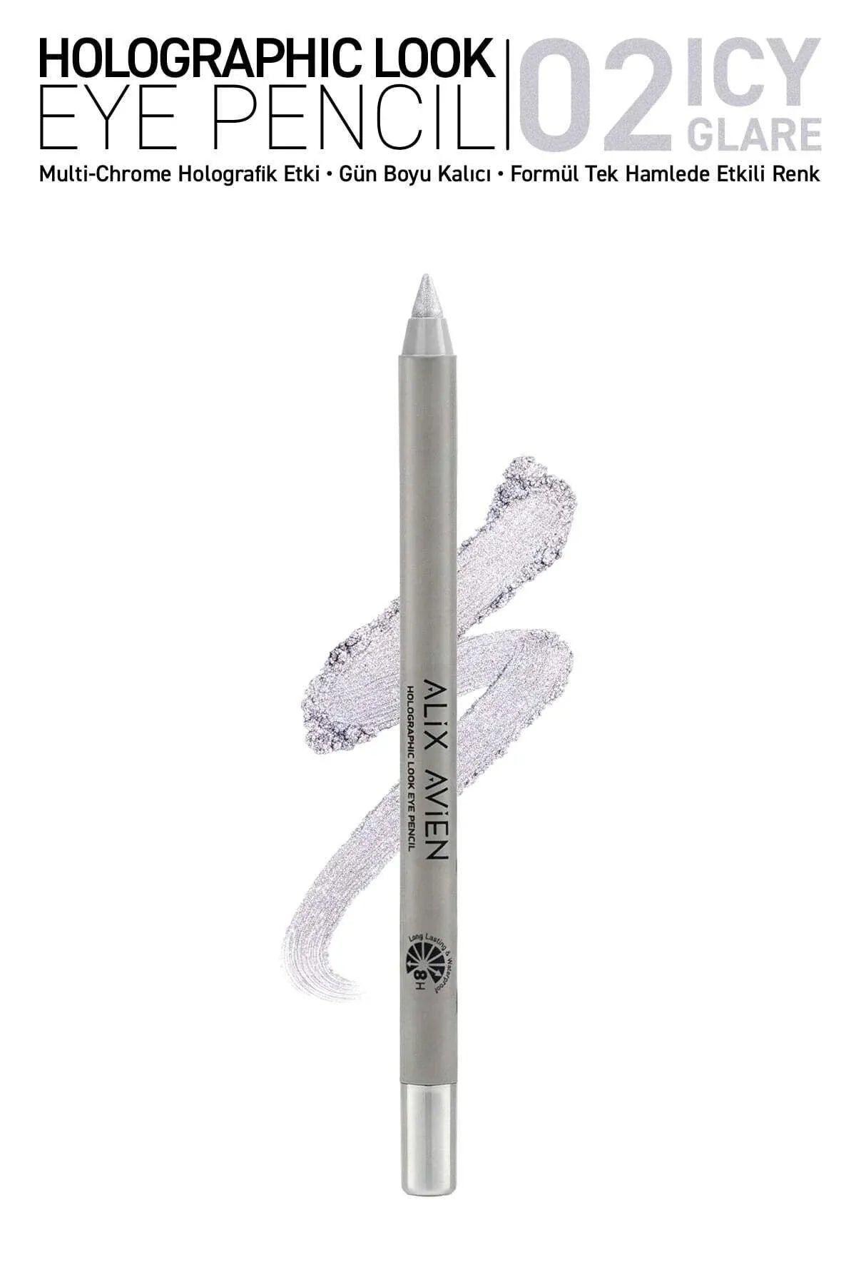 Alix Avien Holographic Look Eye Pencil 02 ICY GLARE