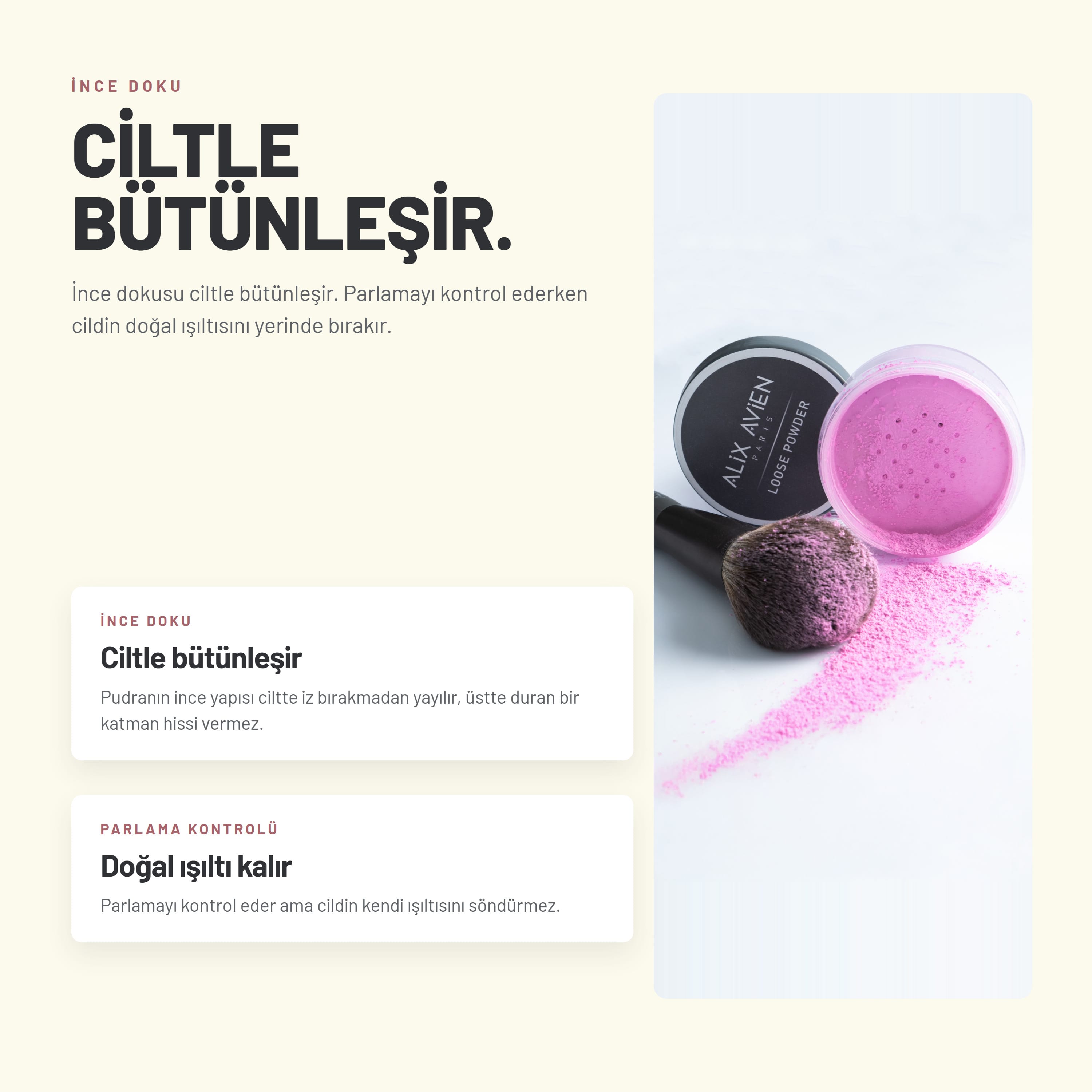 Alix Avien Color Correcting Loose Powder