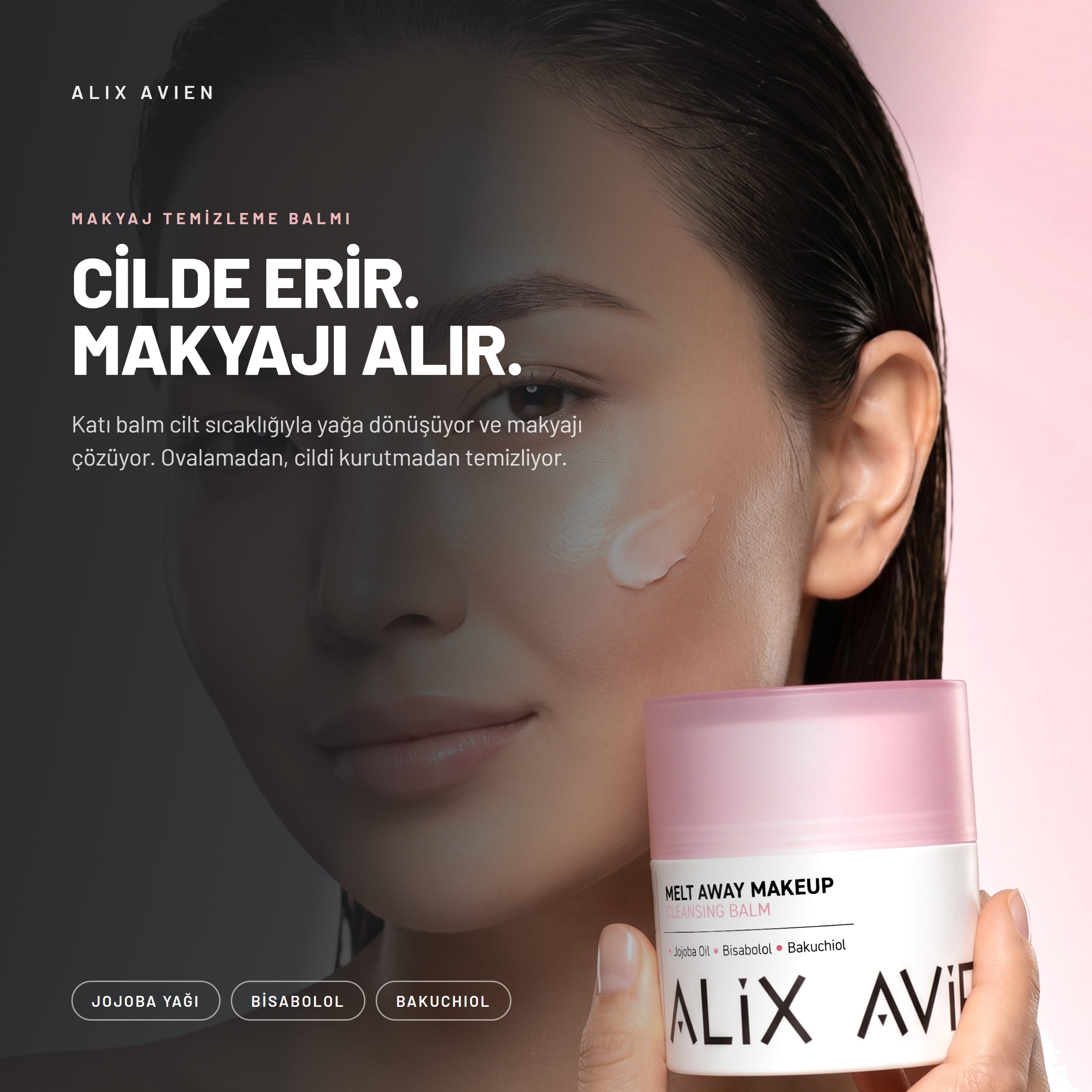Alix Avien Melt Away Makeup Cleansing Balm