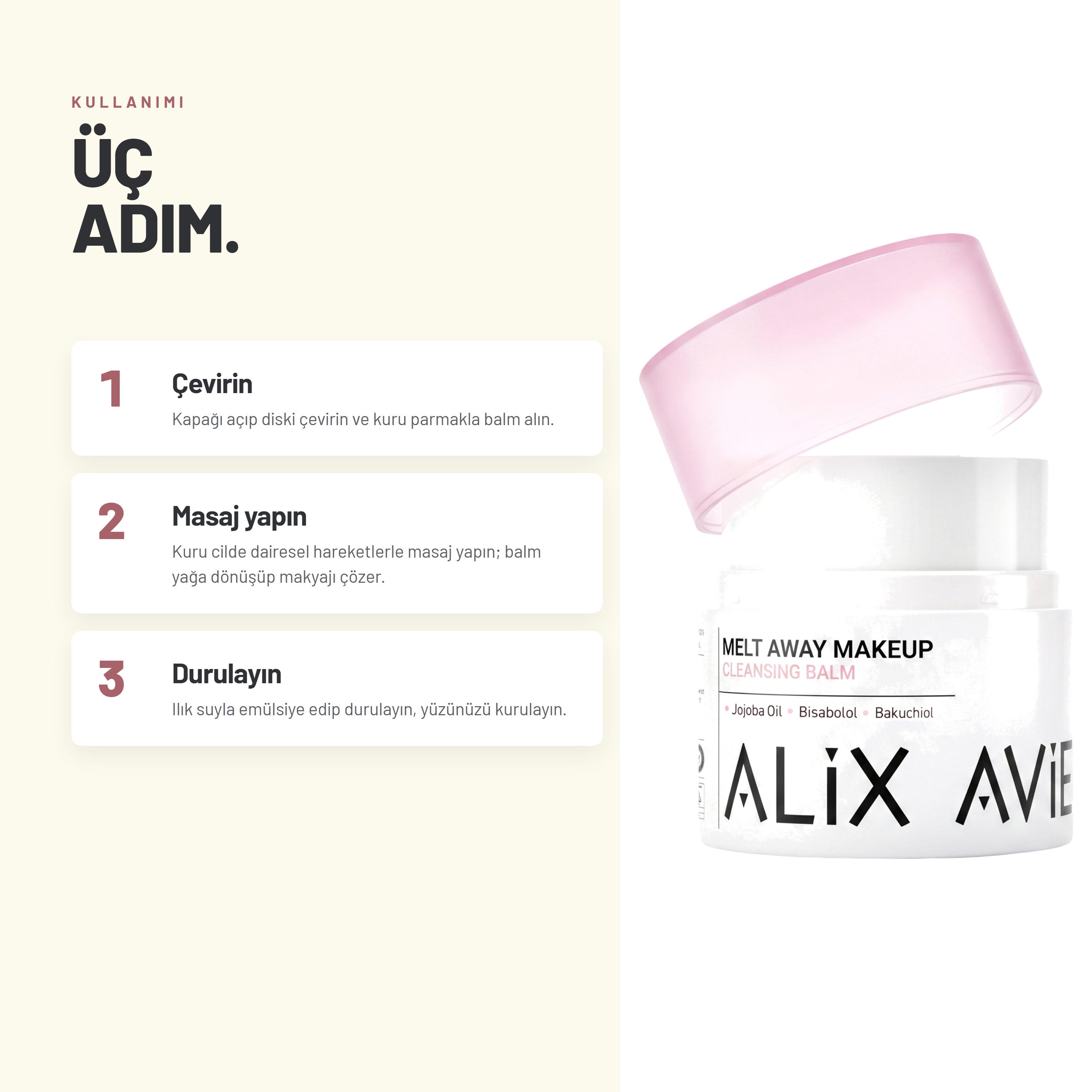 Alix Avien Melt Away Makeup Cleansing Balm