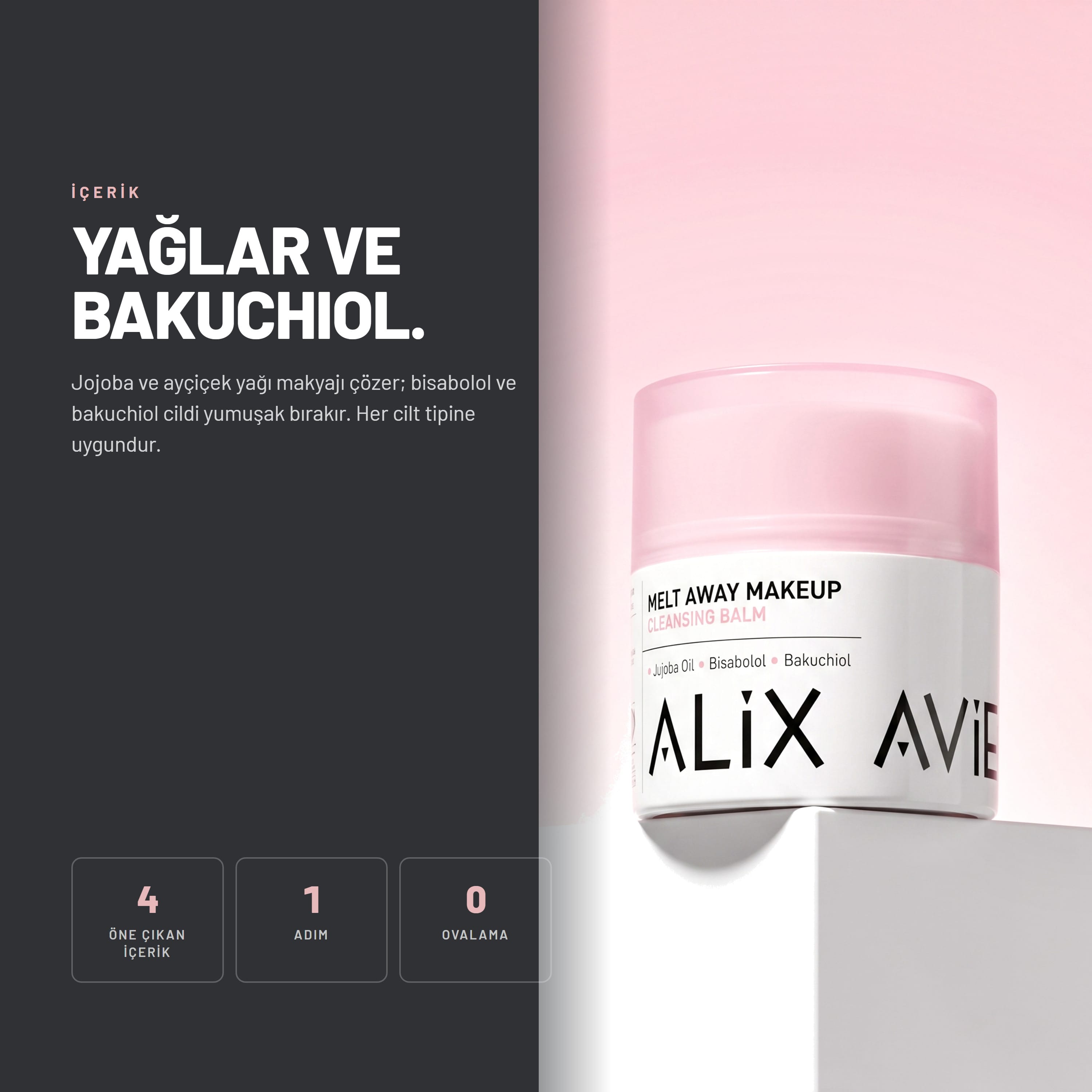 Alix Avien Melt Away Makeup Cleansing Balm
